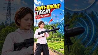 Anti Drone Technology Is Getting Crazy!  #didyouknow #shorts