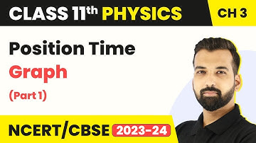 Class 11 Physics Chapter 3 | Position Time Graph (Part 1) - Motion in a Straight Line