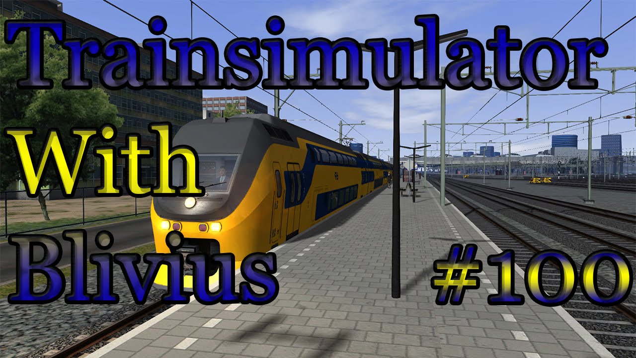LET´S PLAY Train Simulator 2014 - Episode 100 | VIRM | Bergen op zoom - Vlissingen deel 1 |