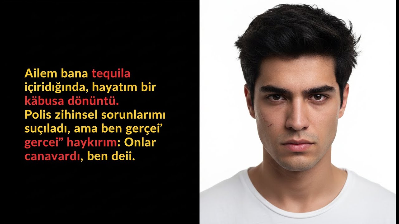AİLEM BANA TEKİLA İÇİRDİ, POLİS ZİHİNSEL SORUNLARIM OLDUĞUNU SÖYLEDİ, BEN GERÇEĞİ GÖSTERDİM