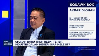 Dirut Krakatau Steel Buka-bukaan Efek Aturan Baru TKDN ke Industri Baja