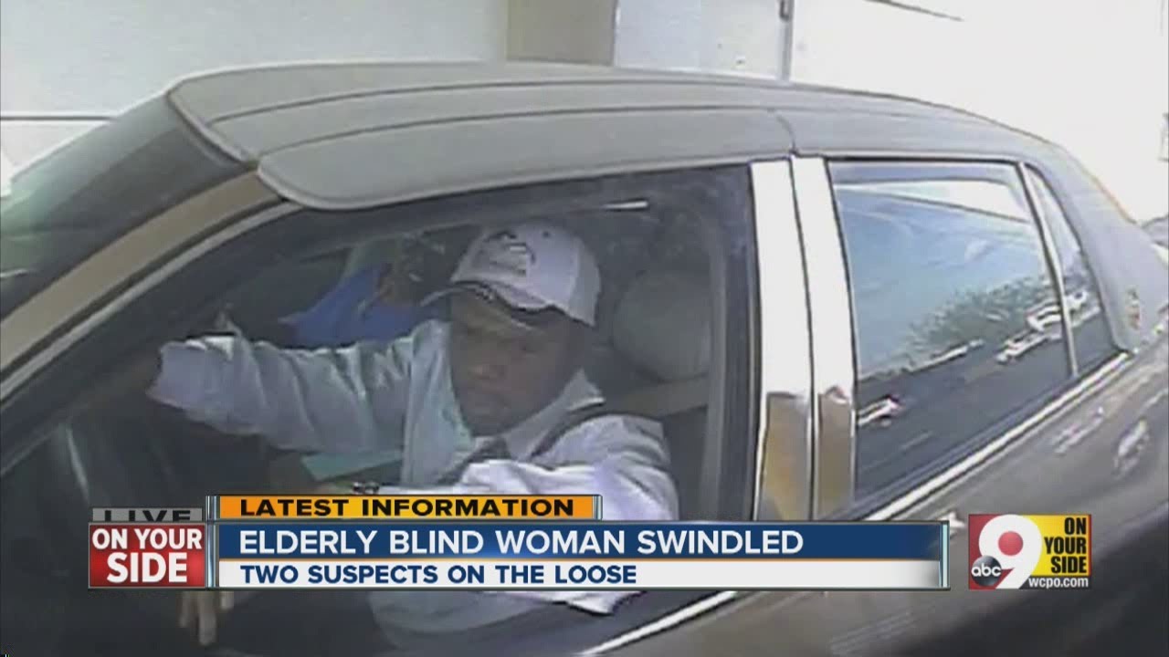 Blind elderly woman targeted by scam artists - YouTube