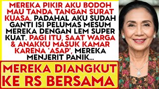 Suami \u0026 Menantu selingkuh. Kuisi pelumas dengan LEM SETAN. Saat Damkar datang, mereka MENJERIT...