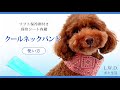 【ソフト保冷剤】犬と生活クールネックバンド【保冷シート内蔵】