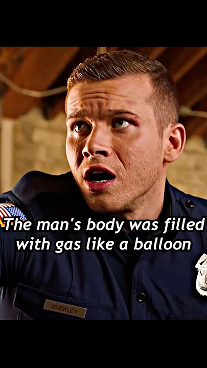 The man's body was filled with gas like a balloon/9-1-1#shorts #youtubeshorts #vrial #tv #movie#911