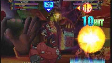 MvC2: Magneto Double Assist Combo - Tron (proj) .:7.4.13:.