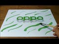 How to Draw 3D Oppo Logo