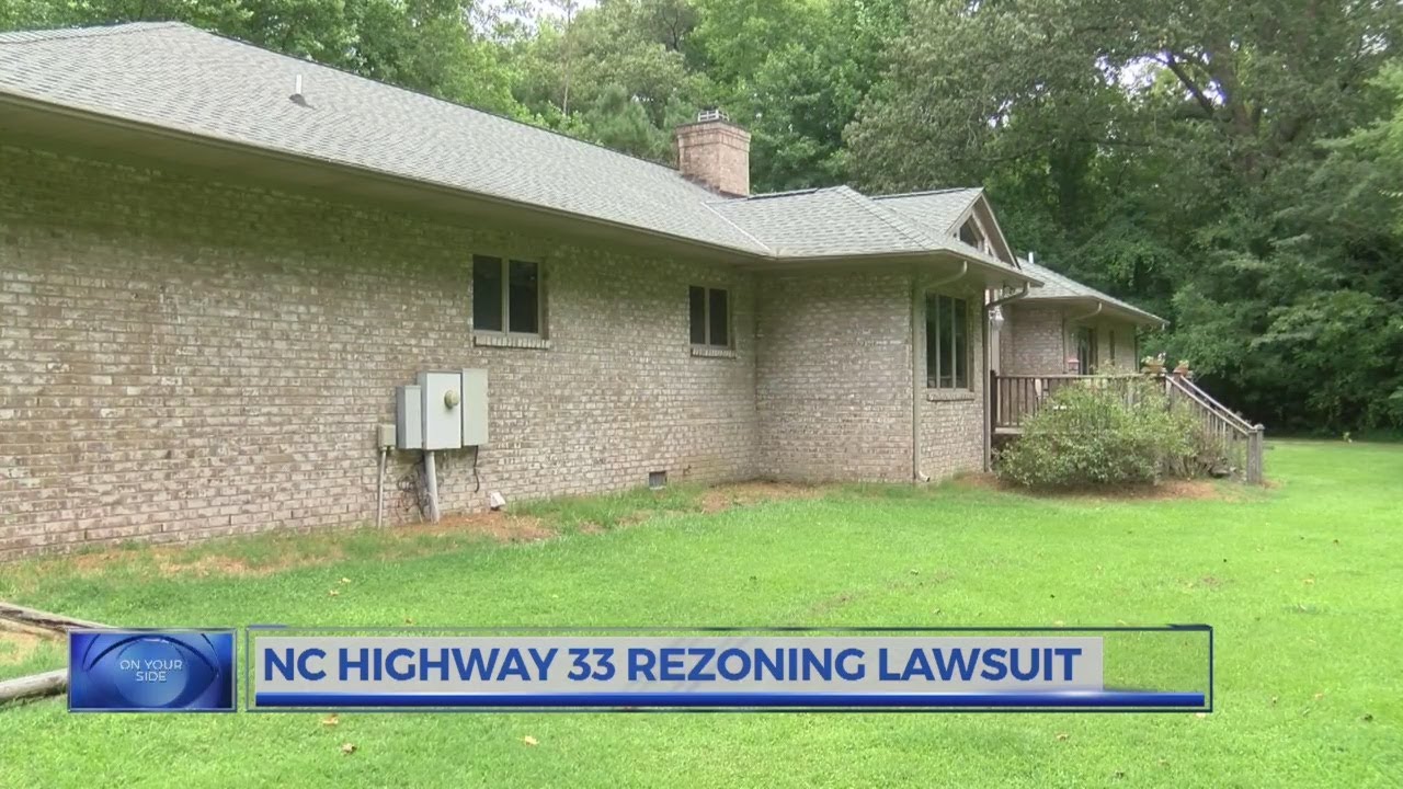 Pitt County property owners sue over Highway 33 rezoning YouTube