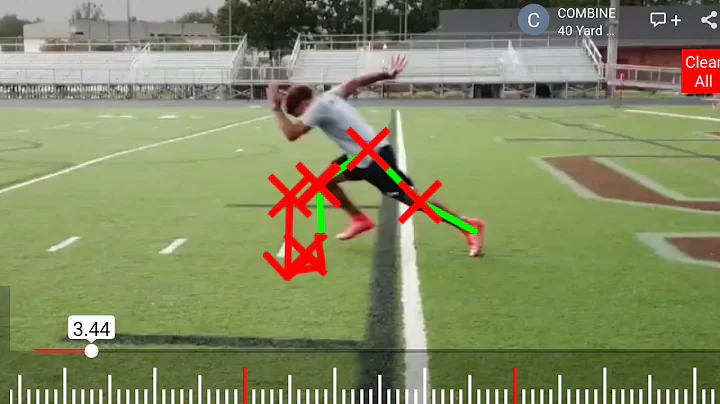 40 Yard Dash (Part 1: Acceleration) Coaching Points and Tips for Football Combine Prep