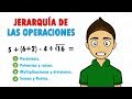 JERARQUÍA DE LAS OPERACIONES Super fácil - Para principiantes