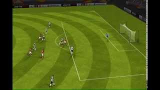 Wesley Sneijder goal Galatasaray SK vs Admira FIFA 13 iPhone iPad