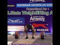 167 kg new national record by jeremy lalrinnunga