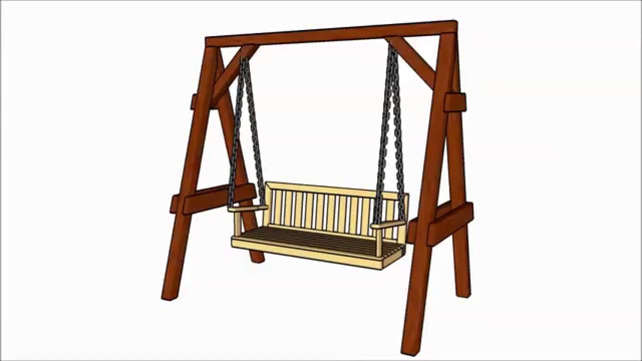 This Step By Step Diy Project Is About A Frame Swing Plans If You Want To Build A Beautiful And Stylish Garden Swing We Diy Shed Plans A Frame Swing Diy Shed