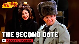 George Tries To Weasel A Second Date | The Chicken Roaster | Seinfeld