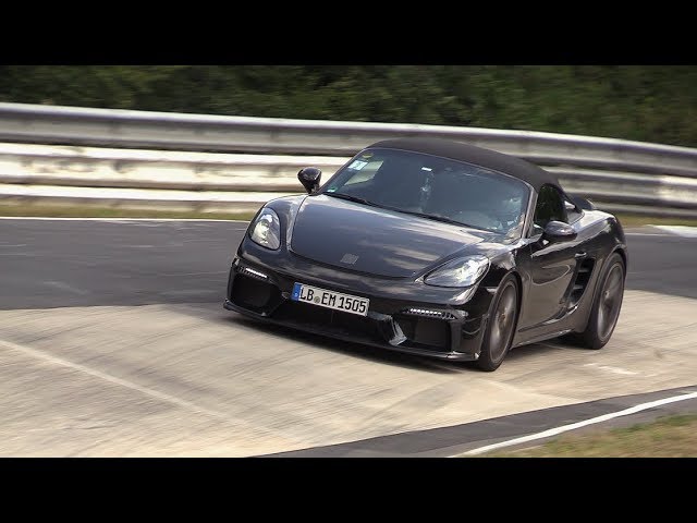 2019 Porsche 718 Boxster Spyder - Exhaust SOUNDS on the