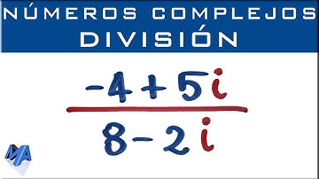 División de números complejos | Ejemplo 1