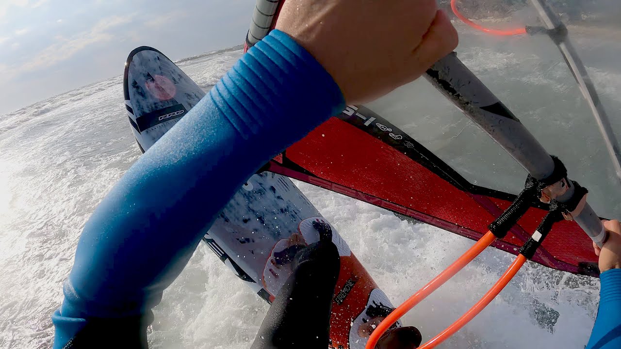Windsurf Wave Sail Test YouTube