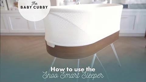 Durma com seu bebê com o incrível berço Snoo Smart Sleeper!