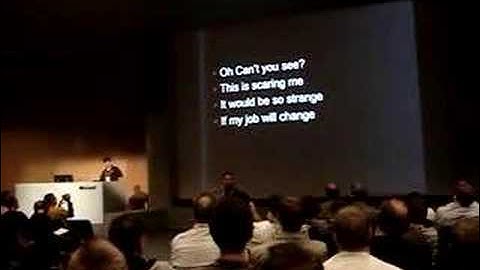 Roy Osherove singing