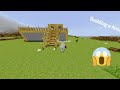 Building my beautiful house|Minecraft😱