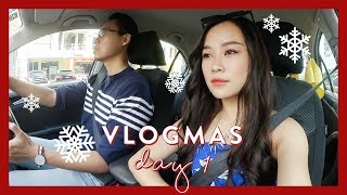 VLOGMAS DAY #1 | shooting with Daryll, lunch \& a birthday party!