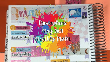 Rymerplans - May 2021 Monthly PWM - Strawberry Lime Designs