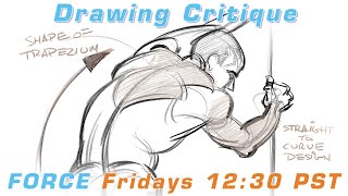 FORCE Drawing Critique: FORCE Friday 56