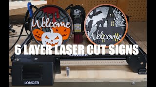 Longer Laser 6 Layer Cut Sign How To