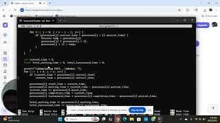 CPU Scheduling Simulator Walkthrough  Comparing FCFS and Round Robin Algorithms 🚀
