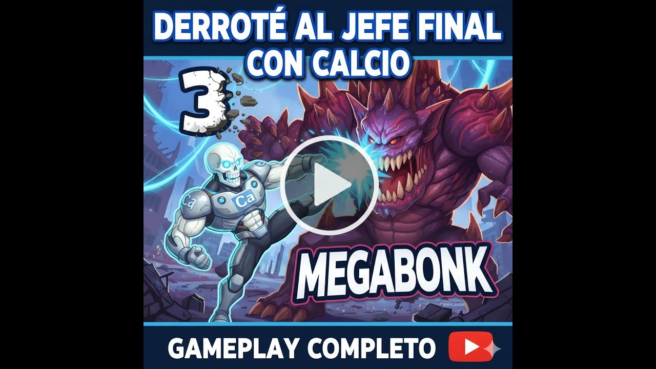 Derroté al JEFE FINAL con CALCIO 🛹💀 | Megabonk Nivel 3 FULL RUN + Boss Fight NIVEL 153