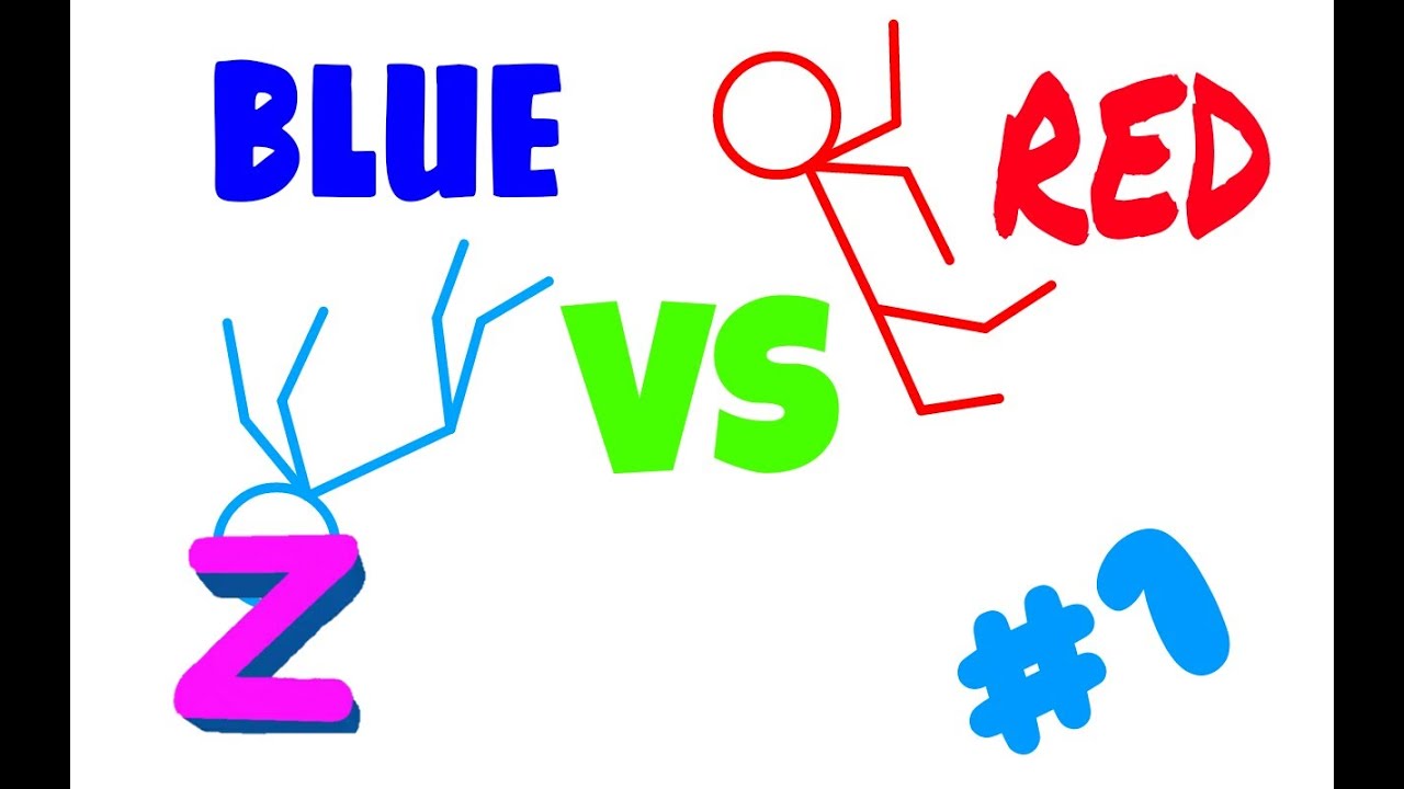 Blue vs Red Tráiler/Animación 1 YouTube Blue vs Red Tráiler/Animación 1 YouTube