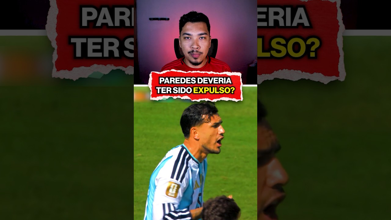 PAREDES merecia ser EXPULSO? #futebol