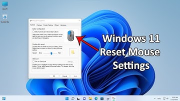 How to Reset Mouse Settings to Default in Windows 11/10 [Tutorial]