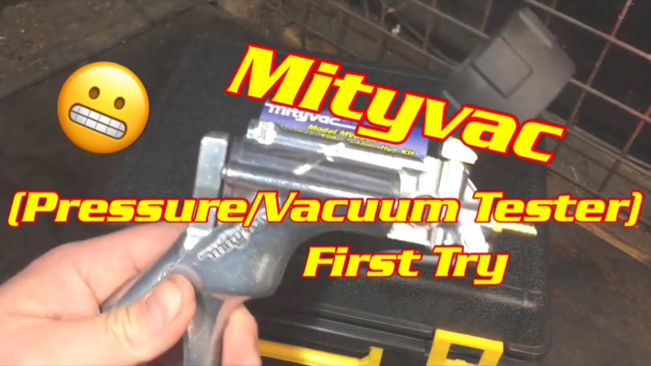 Mityvac MV8500 Pressure & Vacuum Tester ( My First Time Using This Tool