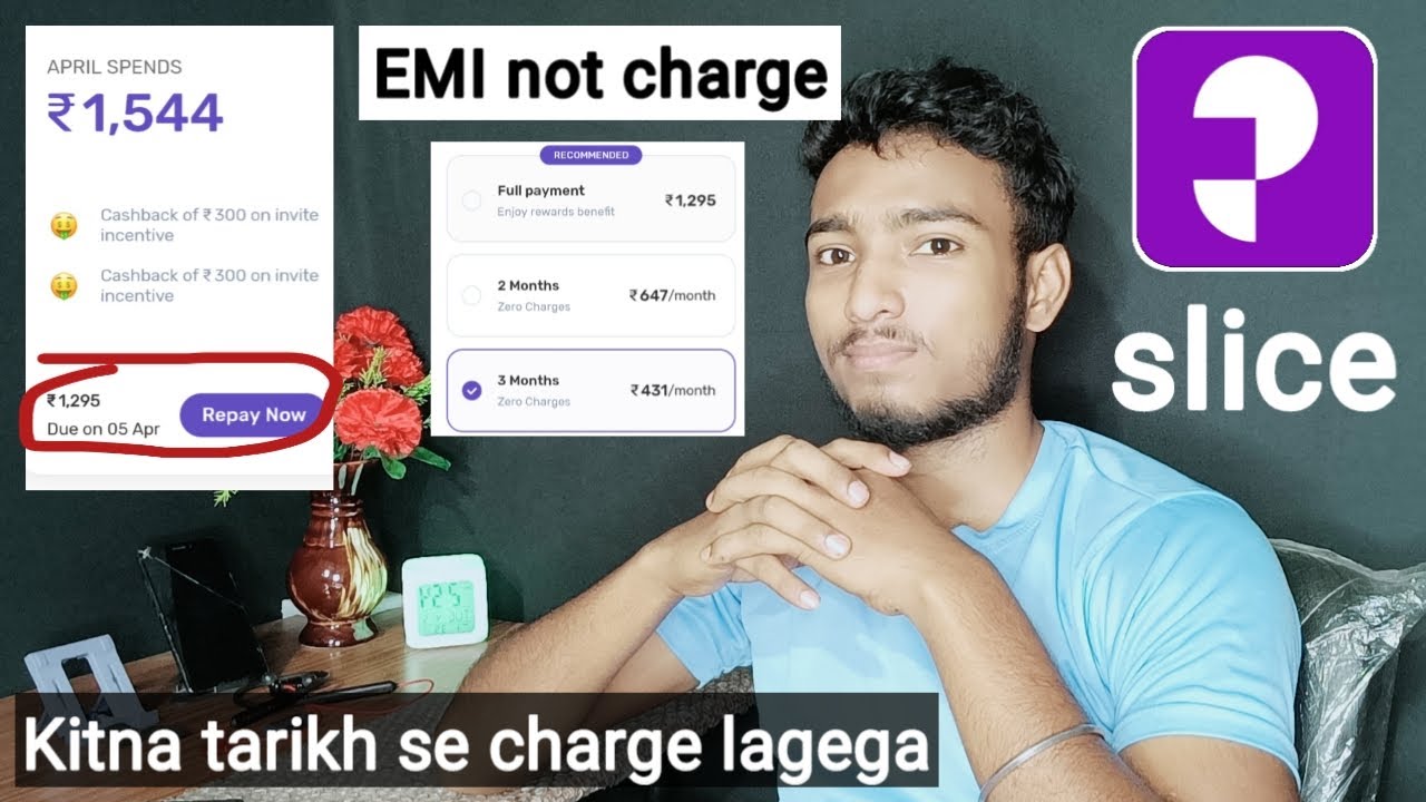 Due on Repayment now kaise kare EMI main not charge || slice repay kitna din bad charge lagta hai