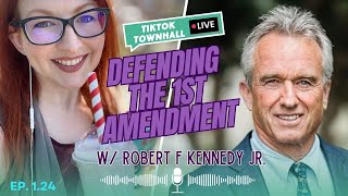 Robert F Kennedy Jr. takes live questions at Free Speech Townhall on TikTok with Tiffany Cianci