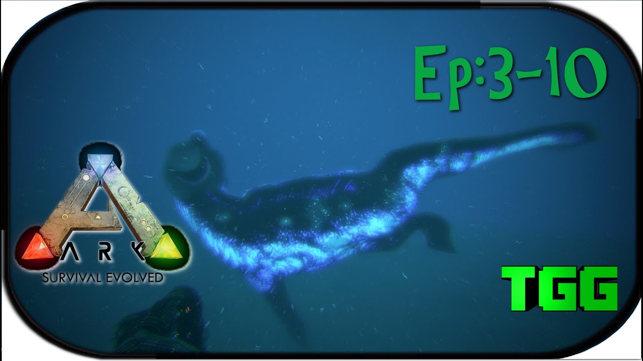 Ark: Survival Evolved | Mormaw Warden Boss Mosasaurus #10 (Modded Ark ...