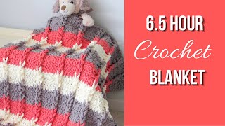 Braided Crochet Blanket Anyone can Make