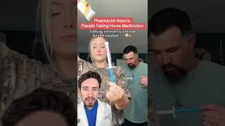 🚨 PEOPLE TAKING HORSE MEDICATION DAILY?!? Pharmacist Reviews #ivermectin #pharmacist t