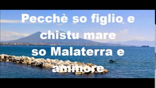 Gigi D'Alessio - Malaterra (Con Testo) chords