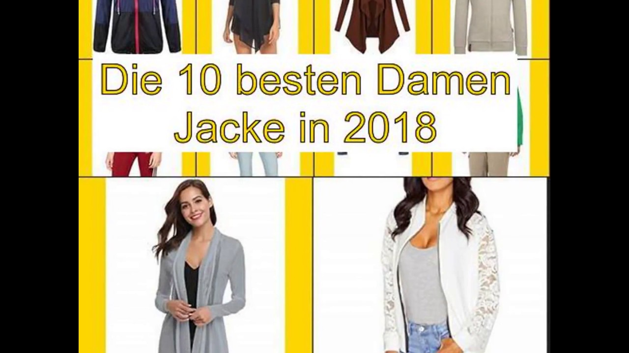 Die 10 besten Damen Jacke in 2018