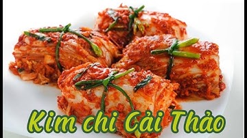 Cách làm KIM CHI chuẩn vị Hàn Quốc lên men Không Cần Đường Đón Tết Việt