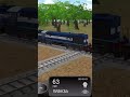 Double WDM3a Rail Engine #trainsim #gaming #shorts