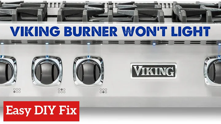 🌟 VIKING STOVE -BURNERS DON’T Light — EASY FIX 🌟