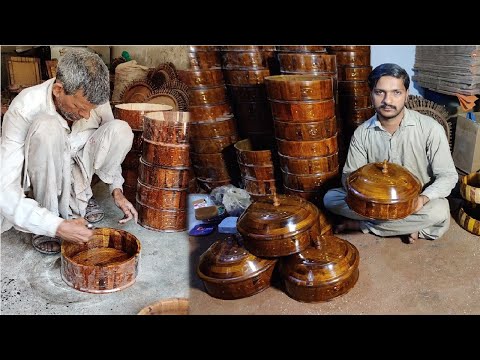 Fascinating Way of Making Wooden Hotpot | Kitchen