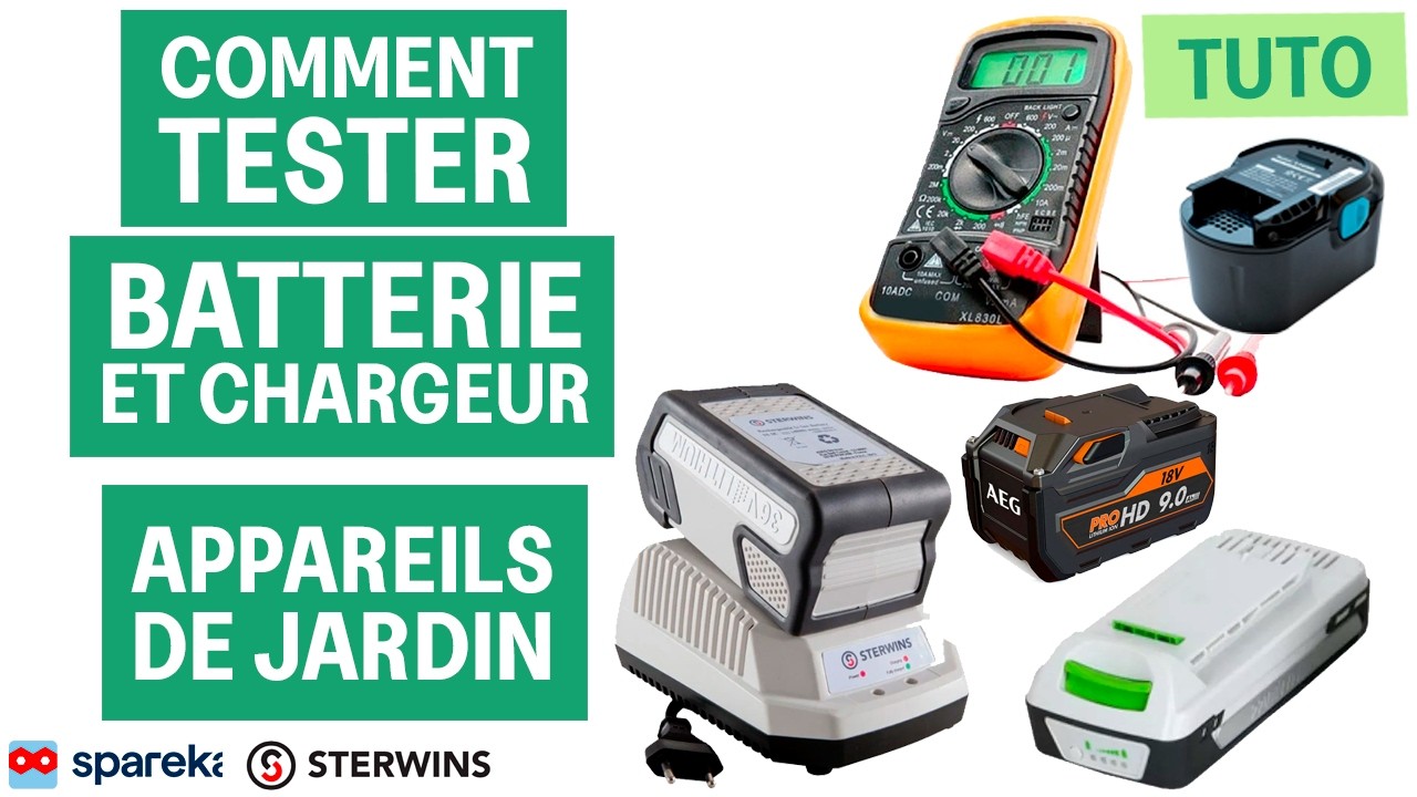 Comment tester une batterie et un chargeur pour savoir si c'est HS