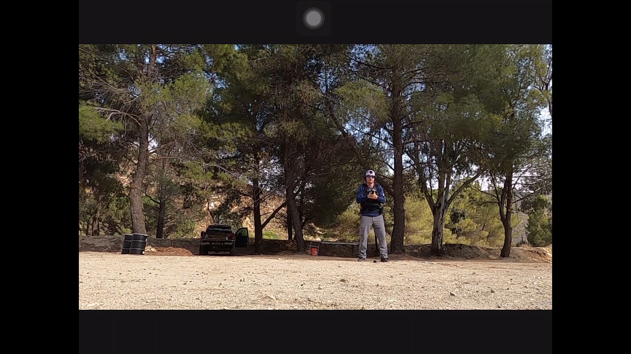 After class practice at Route 66 Shooting Sports. Targets view.