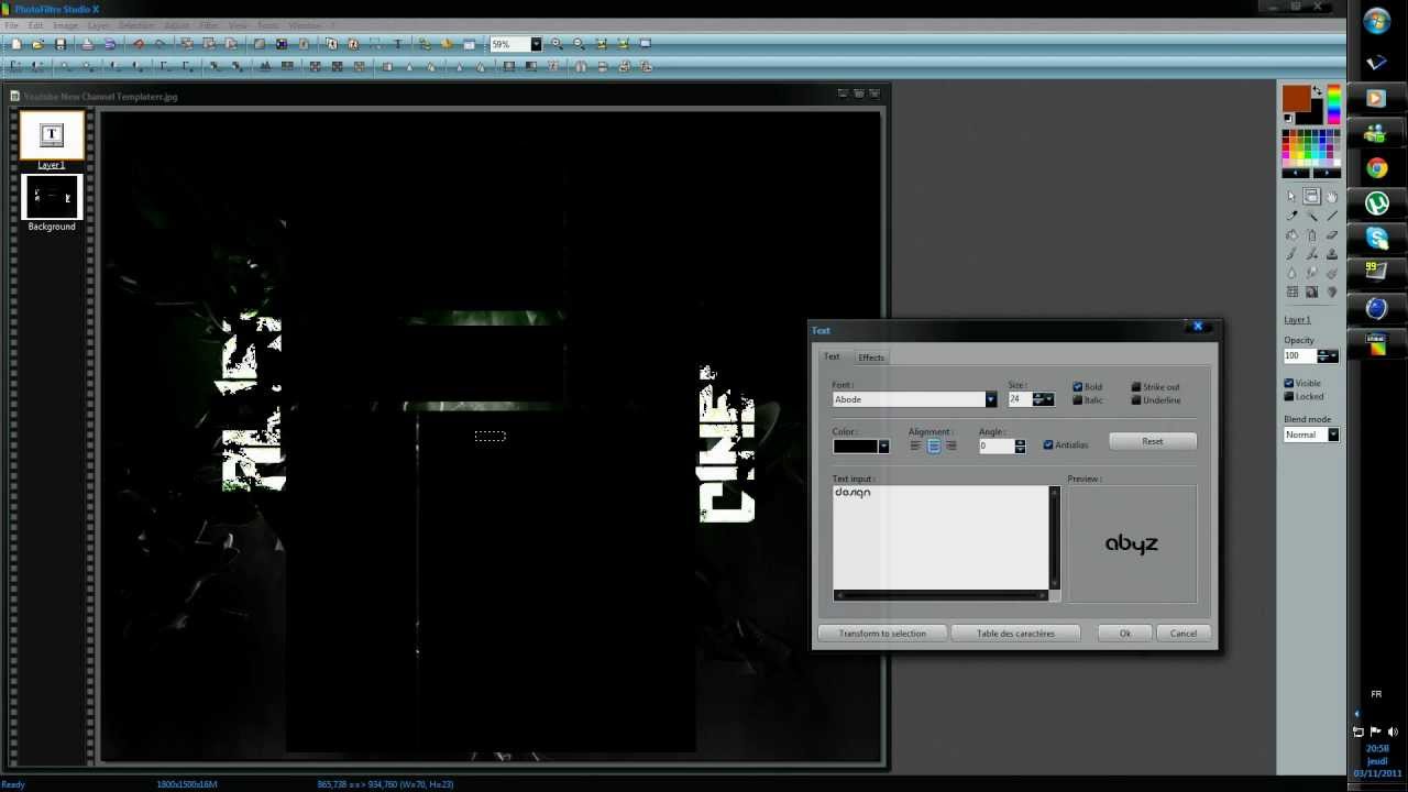 Speed Art (2) pour Alien Graph - YouTube