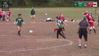 Parks & Rec Soccer - Springfield vs Weathersfield - Girls 5/6 - 9/27/23
