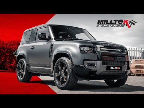 Landrover Defender V8 – Milltek Sport Exhaust